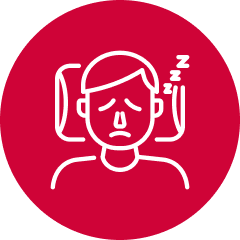 Fatigue and mild fever